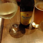 オレンジ - チリ：サンタアリシア シャルドネ：500円+サッポロ　プレミアムアルコールフリー：600円