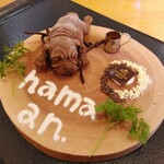 HAMA庵 - そばDogアイス！！！