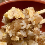 Sobadokoro Minochian - ミニそばミニたぬき丼セット蕎麦増量1,155円