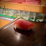 築地すし大 - メジマグロ