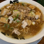 麺匠 大黒 - 麻婆らーめん 中盛 細麺 880円♪ 応援してます♪