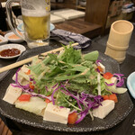 串膳 - 豆腐のサラダ