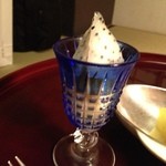 たか田八祥 - ２０１３年５月末日。メロン3種類　イエローピカタ　マンゴーアイス。