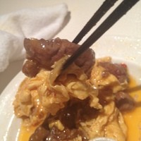 中国料理 四川 - 四川定食1600円 レバーと卵の炒め