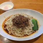 らーめん専門 うしおととり - 温玉汁なし担担麺