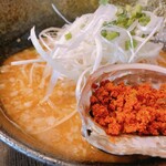 らーめん工房 網地島屋 - 雲丹辛味噌ラーメン（味噌味）