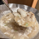 麻布 かどわき - 白子鍋