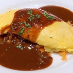 鉄板焼き あさひ - オムライス