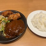 ガスト - 料理写真:柔らかで美味しかったガストのハンバーガー