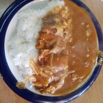 公園堂食堂 - カツカレー大盛り