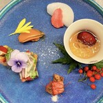 Hinabemitayakuzen Natume - 〈薬膳鍋コース〉季節の前菜