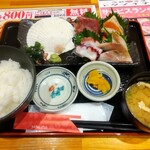 キタノイチバ - 刺身定食　800円