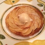 レストラン アラジン - 林檎の薄焼タルト 2013-5