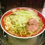 麺でる 南大沢店 - 小ラ－メン＋コ－ル（にんにく）650円