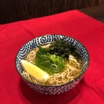 あったかい　お出し麺