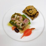 フラワーホテル - 豚肉の香草ゼリー寄せ（予約コース料理）