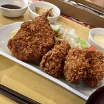 Ko ko su - 牡蠣フライ＆アジフライ膳
