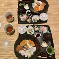 越前がに・旬のお料理 らでん - お刺身も美味しそう♥