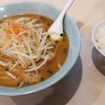 Kuruma Ya Ramen - 味噌ラーメン＋ライス