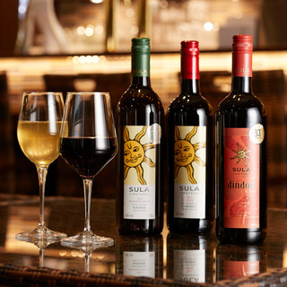 種類豊富なインドのワイン・ビール