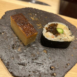 鮨 しゅんじ - 太巻きと玉はサヨナラノアイサツ。