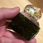 鮨 しゅんじ - 海苔を巻いてこんにちは。