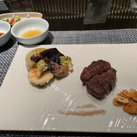 日本料理・鉄板焼 はや瀬 - お肉とお野菜