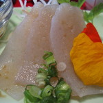 粟 - 自家製刺身こんにゃく