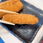 ○屋 - イカメンチ　厚みあります