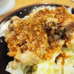 卓 - 特製だれのから揚げその３