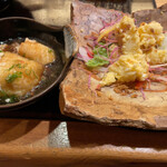 割烹一文 - 揚げ豆腐となんだっけ？