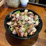 横浜家系ラーメン 三郷家 - 肉まぶし150円。