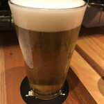 ヒマラヤテーブル - UPOPO(ピルスナー:惣布古丹(北海道))。程良い喉越しの良さを残しながらコクのある口当たりも。個人的にはもっと喉越しの良さに寄せたピルスナーが好きですが、こいつも美味しい☆