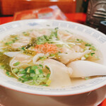 Shanhai Wantan Rou - スープワンタン。スープも餡も優しくあったまるお味。