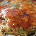 Hiroshimafuu Okonomiyaki Ando Teppanya Kikoubou Sansouka - 山草花＋チーズ