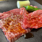 Yakiniku Koshiduka - 焼肉2種盛り合わせ