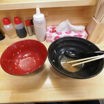 ラーメン 三亀 - ごちそうさまでした