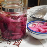 ラーメン 三亀 - なますにするとこんな鮮やかな色に