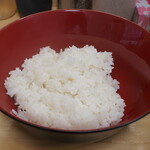 ラーメン 三亀 - ご飯 100円