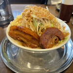麺屋 昇輝 - 小ラーメン（全部増し） 800円