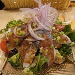 ボッチーノ - 平鯵のカルパッチョ(人*´∀｀)