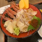 魚がし食堂　中央市場店 - 炙りノドグロと甘海老の海鮮丼