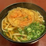 むさし - 地海老天婦羅うどんの麺大盛り