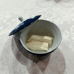 和韓料理 若狭 - デザートの日本茶プリン