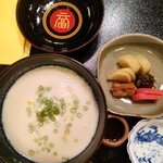 菊乃井 - ふぐ白子雑炊うまし！