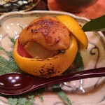 菊乃井 - 柚子釜焼き