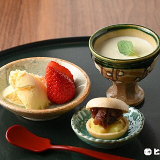 デザートにとことん追求『プチ贅沢な甘味たち』