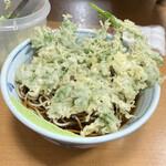 加賀 - 冷やし春菊天そば