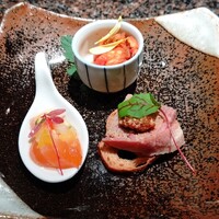 鉄板焼･焼肉 なにわ (リーガロイヤルホテル大阪) - 前菜