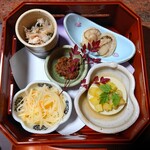 閑祥庵 禅紫 - 久しぶりに頂いたじゃがいものハリハリと薩摩芋の豆腐が絶品でした